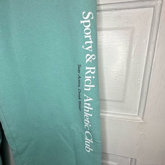 Sporty & Rich “Stay Active, Drink Water” Joggers - Picture 2 of 7